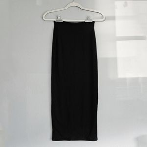 MESHKI Black Pencil Skirt